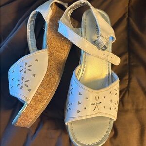 George White Kids' Sandals with Cork Sole